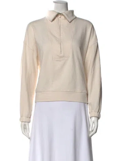 Pre-owned Xirena Long Sleeve Sweatshirt In Neutral