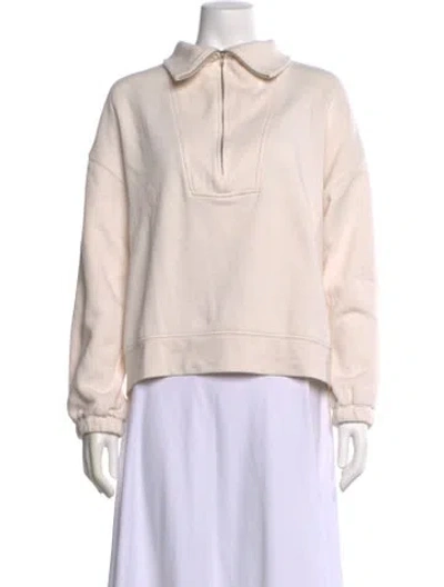Pre-owned Xirena Long Sleeve Sweatshirt In Neutral