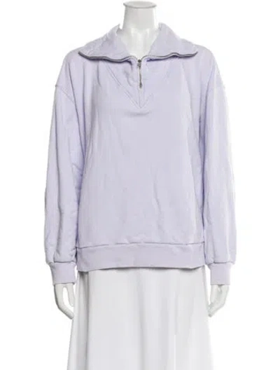 Pre-owned Xirena Long Sleeve Sweatshirt In White