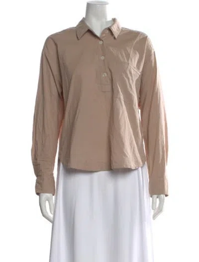 Pre-owned Xirena Long Sleeve Top In Neutral