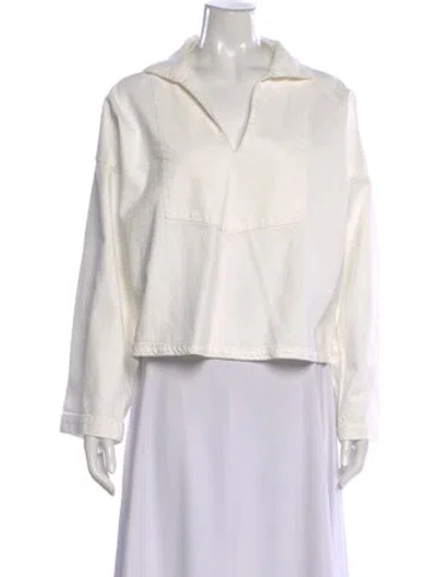 Pre-owned Xirena Long Sleeve Top In Pink