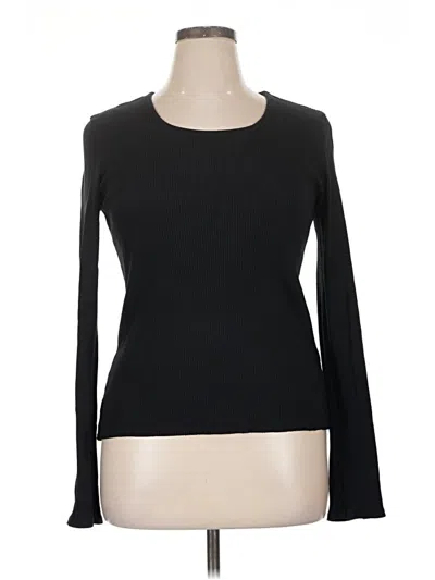 Pre-owned Xirena Long Sleeve T-shirt In Black
