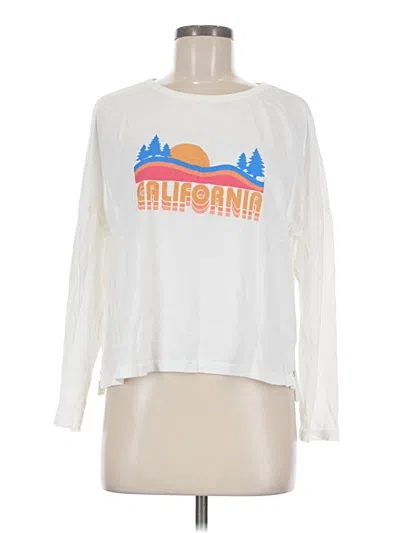 Pre-owned Xirena Long Sleeve T-shirt In White
