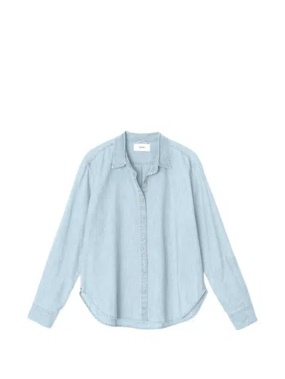 Xirena Long-sleeve Shirt In Blue