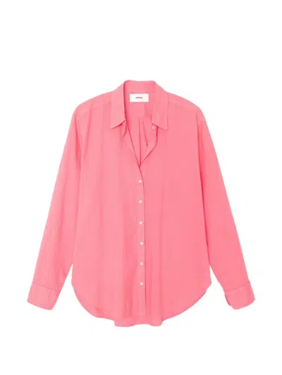 Xirena Long-sleeve Shirt In Pink