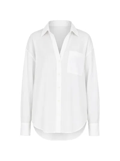 Xirena Long-sleeves Shirt In White