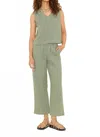 Xirena Lorenzo Pant In Sagebrush In Green