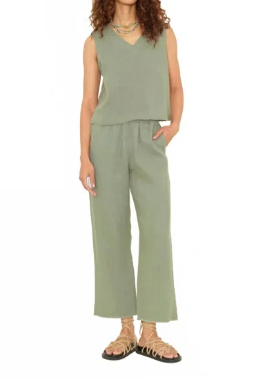 Xirena Lorenzo Pant In Sagebrush In Green