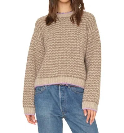 Xirena Mabel Sweater In Cafe Au Lait In Beige