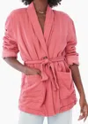 Xirena Marlen Wrap Jacket In Red In Red