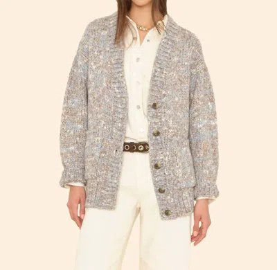 Xirena Marvin Sweater In Light Blue Melange In Gray