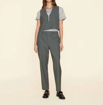 XIRENA MERCER PANT IN CHARCOAL MELANGE