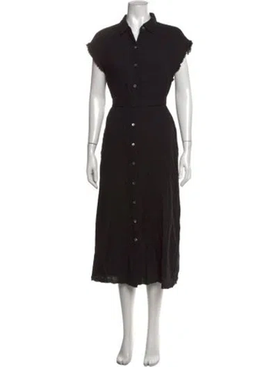 Pre-owned Xirena Midi Length Dress In Black