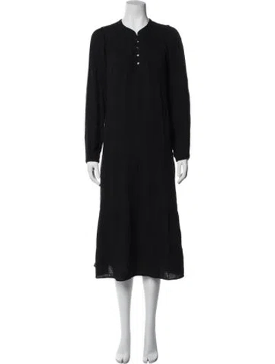 Pre-owned Xirena Midi Length Dress In Black