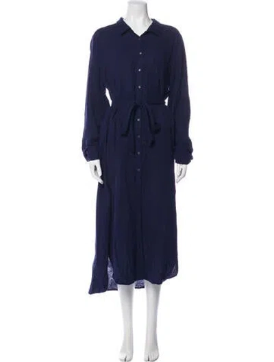 Pre-owned Xirena Midi Length Dress In Blue