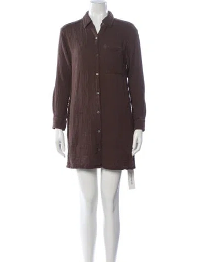 Pre-owned Xirena Midi Length Dress In Brown
