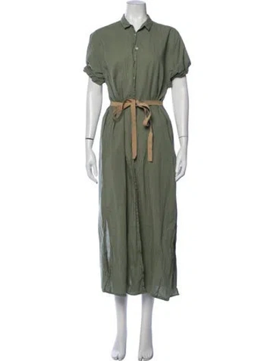 Pre-owned Xirena Midi Length Dress In Green