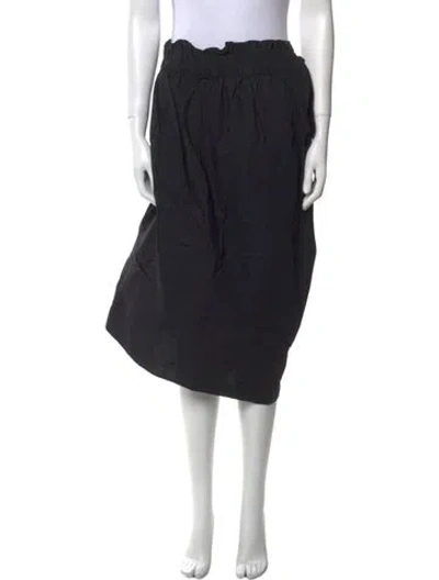 Pre-owned Xirena Midi Length Skirt In Black