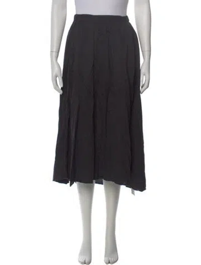 Pre-owned Xirena Midi Length Skirt In Black