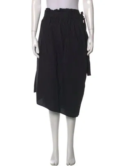 Pre-owned Xirena Midi Length Skirt In Black