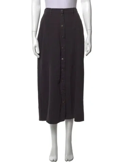 Pre-owned Xirena Midi Length Skirt In Blue