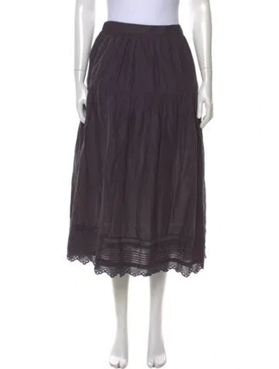 Pre-owned Xirena Midi Length Skirt In Gray