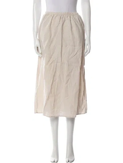 Pre-owned Xirena Midi Length Skirt In Neutral