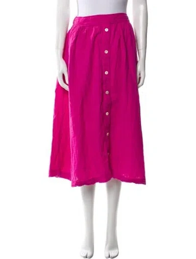 Pre-owned Xirena Midi Length Skirt In Pink