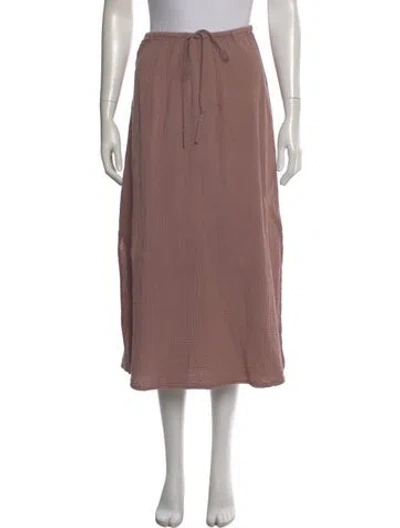 Pre-owned Xirena Midi Length Skirt In Pink