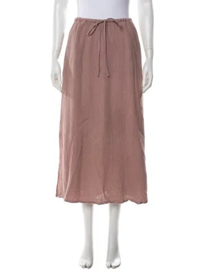 Pre-owned Xirena Midi Length Skirt In Pink