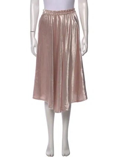 Pre-owned Xirena Midi Length Skirt W/ Tags In Neutral