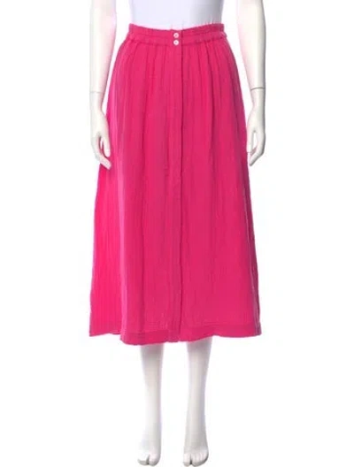 Pre-owned Xirena Midi Length Skirt W/ Tags In Pink