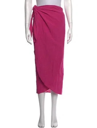 Pre-owned Xirena Midi Length Skirt W/ Tags In Pink