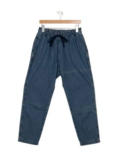 Pre-owned Xirena Mid-rise Straight Leg Jeans In Blue