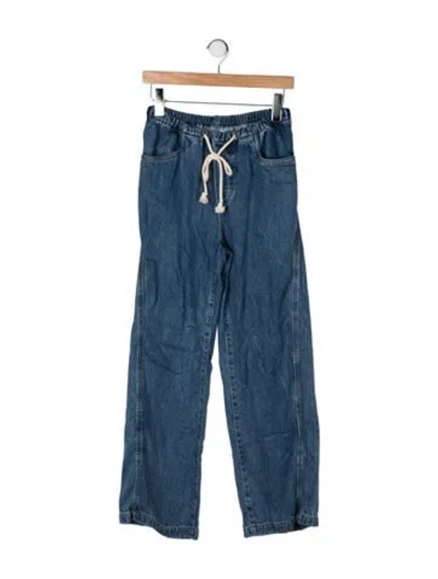 Pre-owned Xirena Mid-rise Wide Leg Jeans W/ Tags In Blue