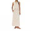 Xirena Mikayla Maxi Skirt In Ivory Sand In White