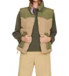 Xirena Unisex Miller Vest In Woodland In Multi