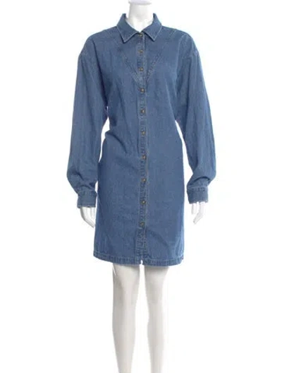 Pre-owned Xirena Mini Dress In Blue