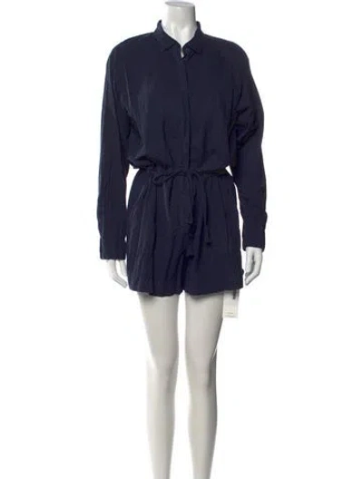 Pre-owned Xirena Mini Dress In Blue