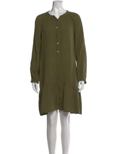 Pre-owned Xirena Mini Dress In Green