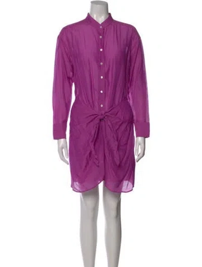 Pre-owned Xirena Mini Dress In Purple