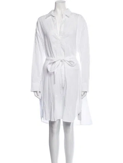 Pre-owned Xirena Mini Dress In White