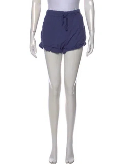 Pre-owned Xirena Mini Shorts In Blue