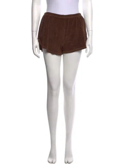 Pre-owned Xirena Mini Shorts In Brown
