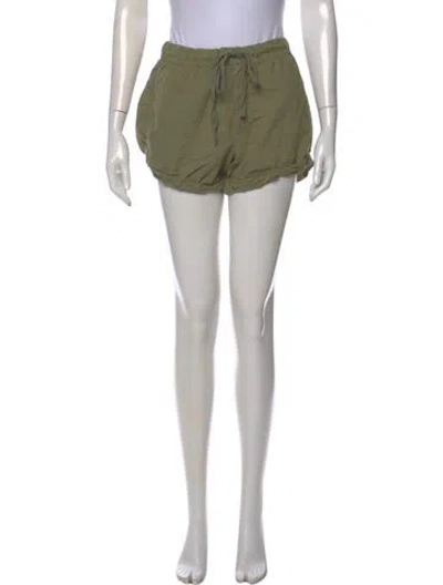 Pre-owned Xirena Mini Shorts In Green