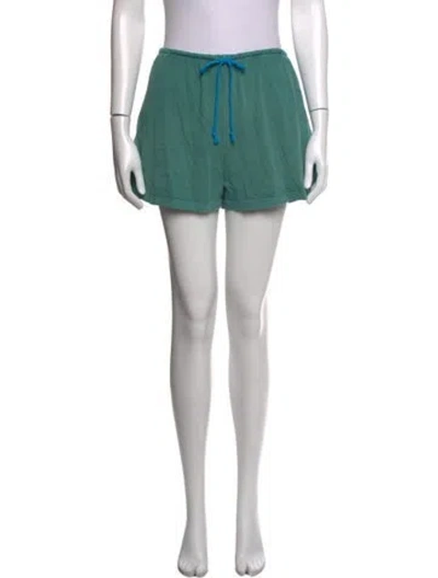 Pre-owned Xirena Mini Shorts In Green