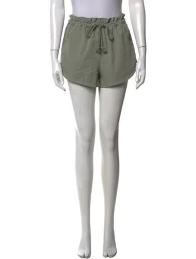 Pre-owned Xirena Mini Shorts In Green