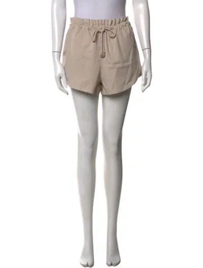 Pre-owned Xirena Mini Shorts In Neutrals