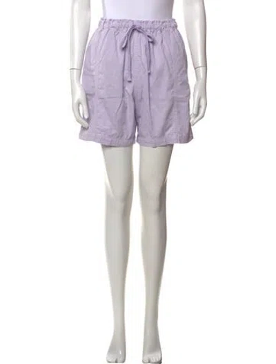 Pre-owned Xirena Mini Shorts In Purple