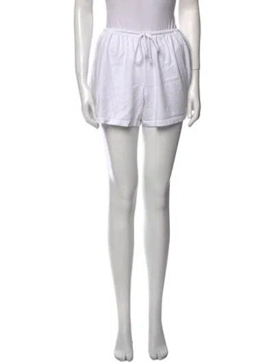 Pre-owned Xirena Mini Shorts In White